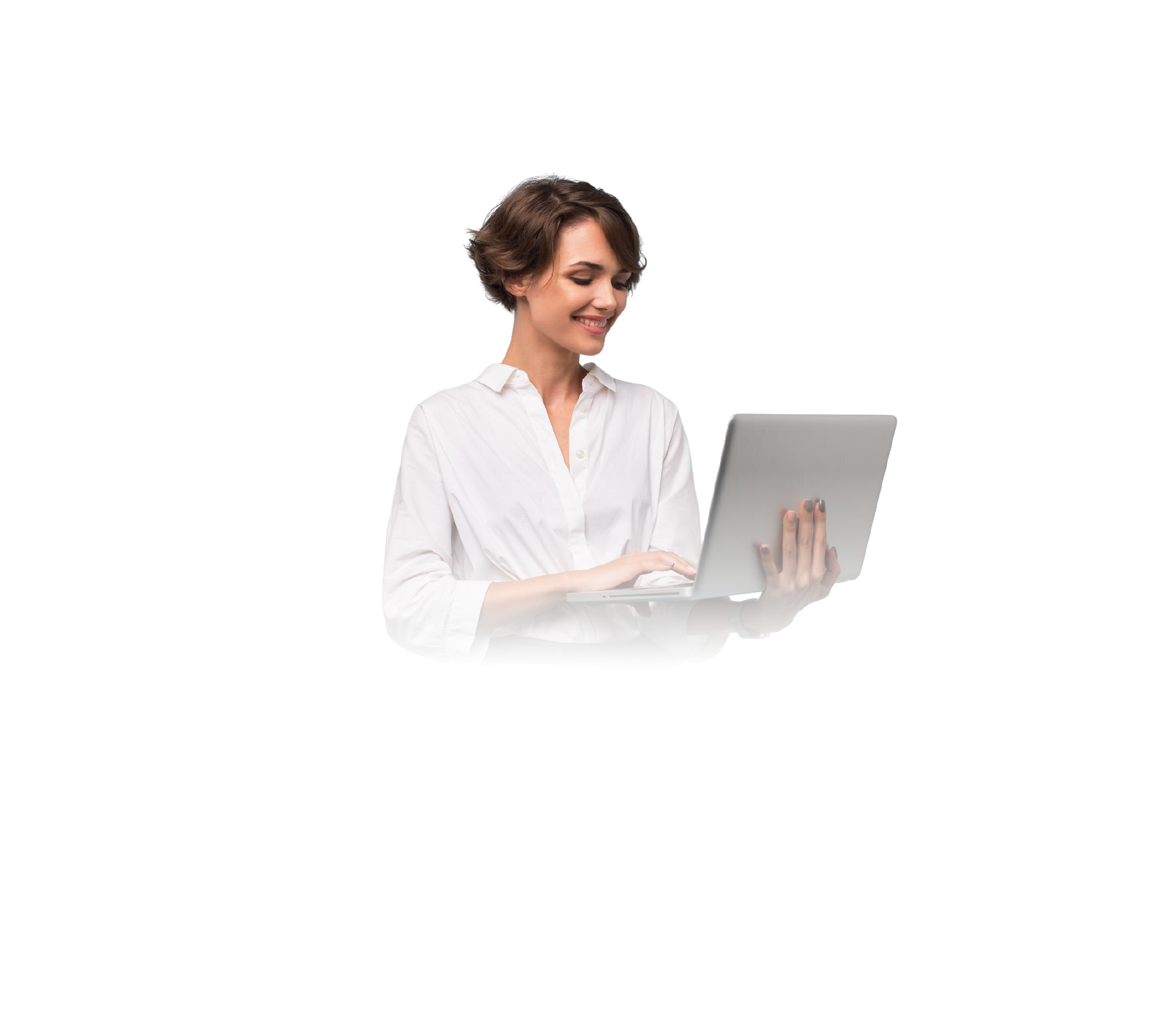 Profesional trabajando con una laptop